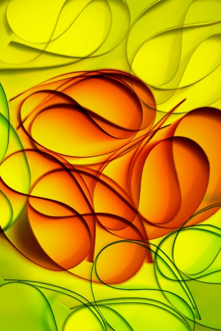 Creative abstract patterns representing career fluidity